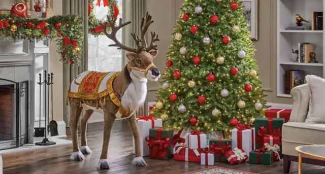 Home Depot is Selling A 4-Foot Animated Reindeer That Dances to Christmas Music