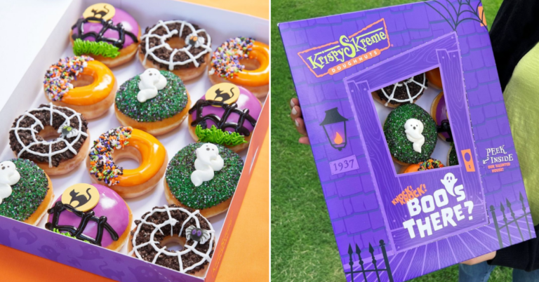 Krispy Kreme’s New Haunted Halloween Doughnuts Are Scary Adorable
