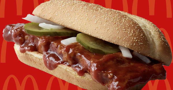 McDonald’s Announces The McRib Is Returning to Menus One Last Time