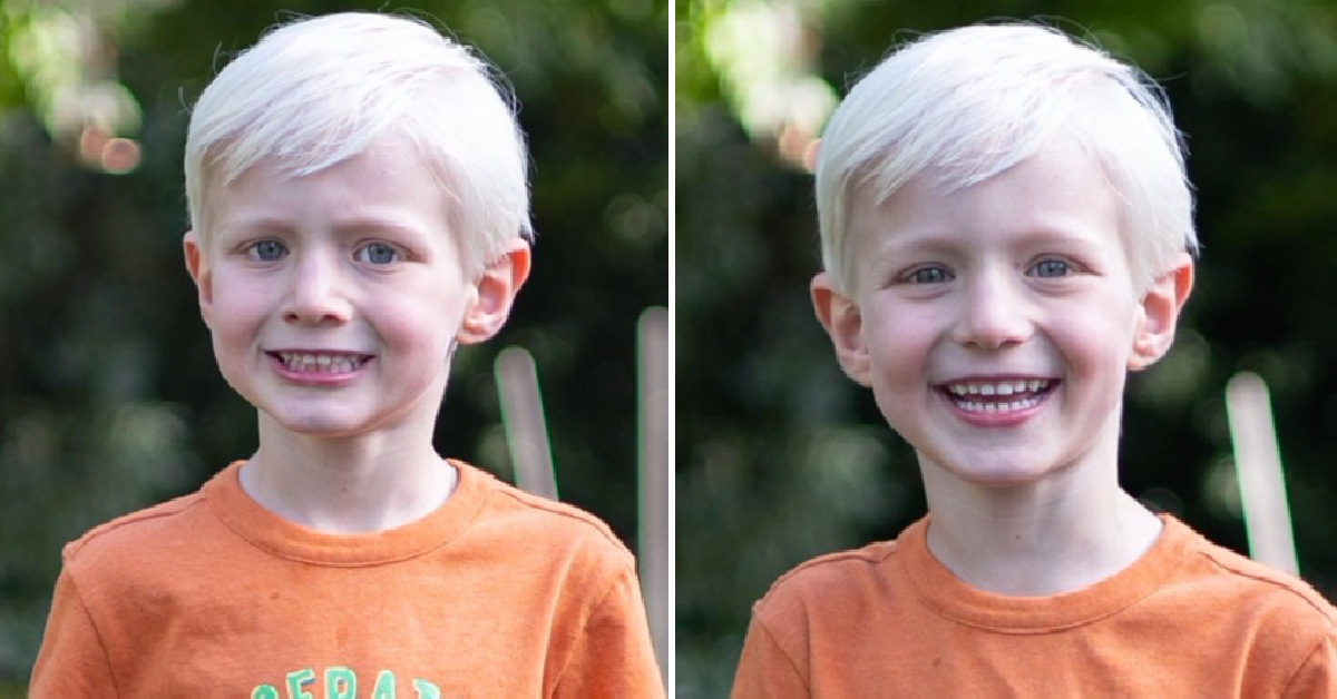 This Dad’s Hilarious Trick To Getting His Son To Smile In Photos Is Epic