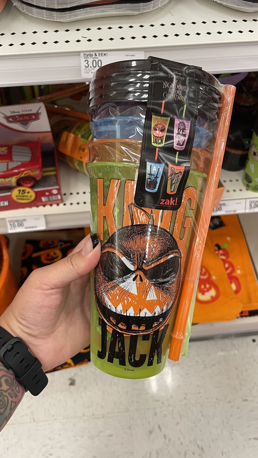 Target Is Selling $10 Nightmare Before Christmas Cups That Glow In The Dark