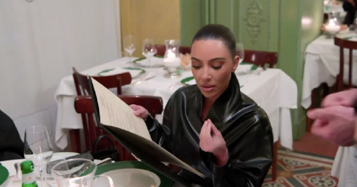 Kim Kardashian Asked An Italian Waiter What Tortellini Was And The Internet Can’t Handle It