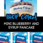  General Mills IHOP Blueberry and Syrup Mini Pancake