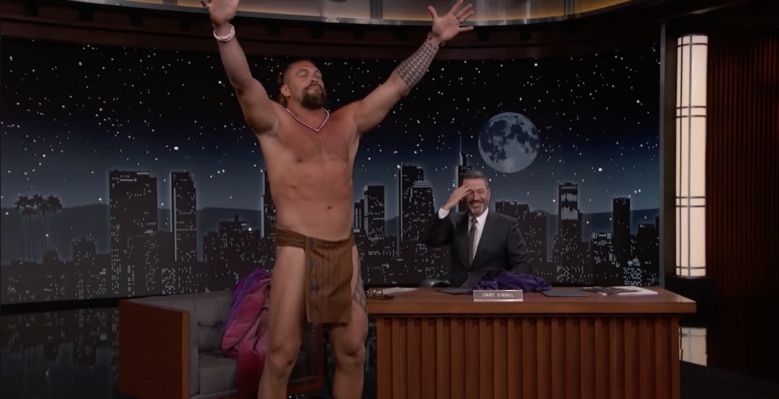 Jason Momoa Strips Down Showing His Bare Butt and You’re Welcome
