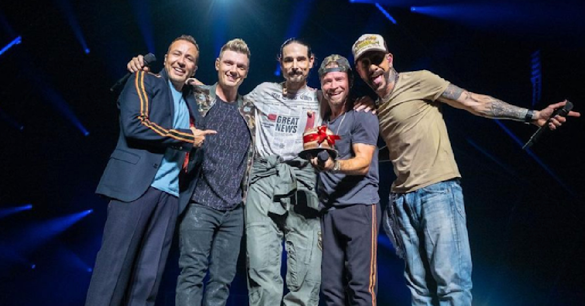 The BackStreet Boys Pay Tribute To Aaron Carter During Their Concert And There Wasn’t A Dry Eye In The Room