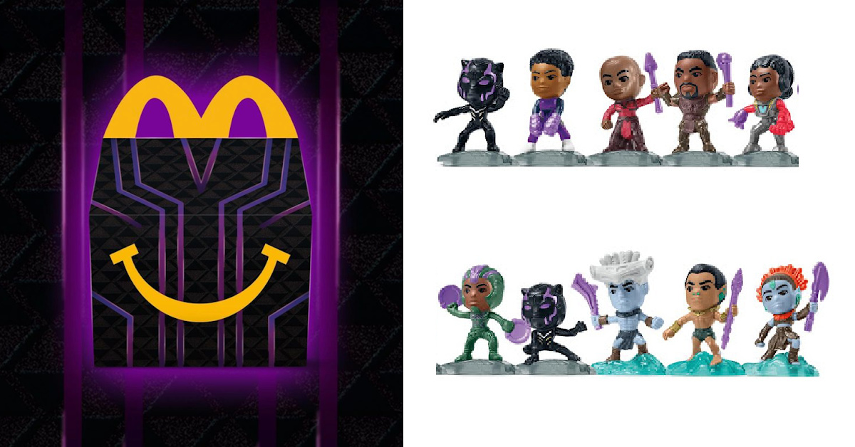 McDonald’s Is Releasing Limited Edition ‘Black Panther Happy Meals and We Are So Excited