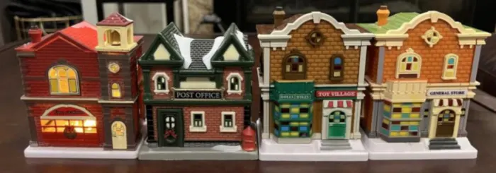 Dollar Store Christmas Village - HomeRight