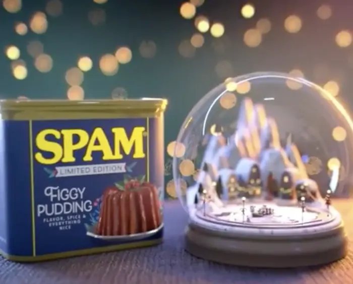 Spam Releases Figgy Pudding Flavor for the Holidays