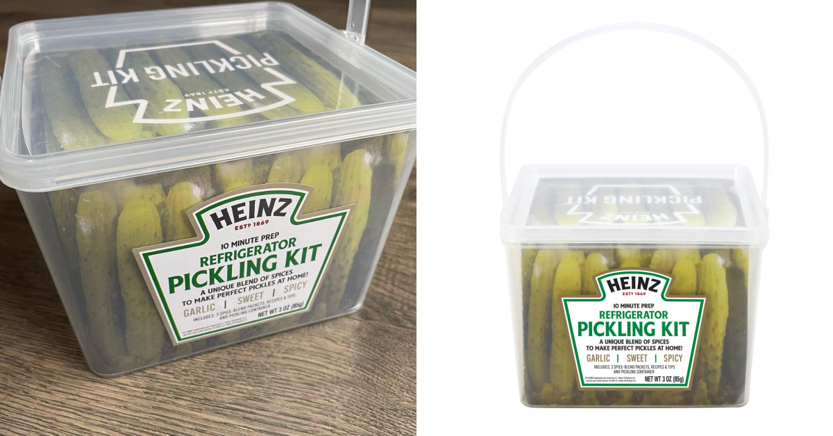 Heinz Released a Pickling Kit That Lets You Turn Your Cucumbers Into Tasty Pickles in Just 10 Minutes