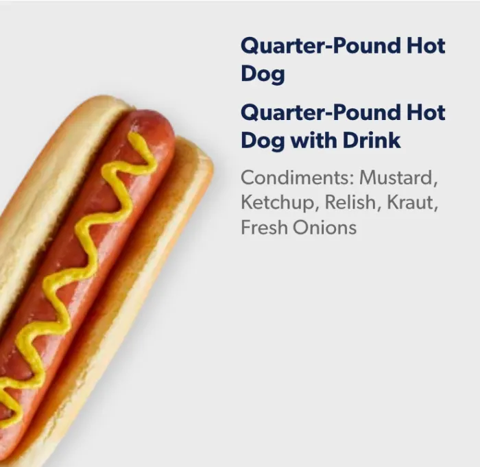 Sam's Club Hot Dog Combo Price - Sam's Club Drops The Price Of Its Hot Dog  Combo