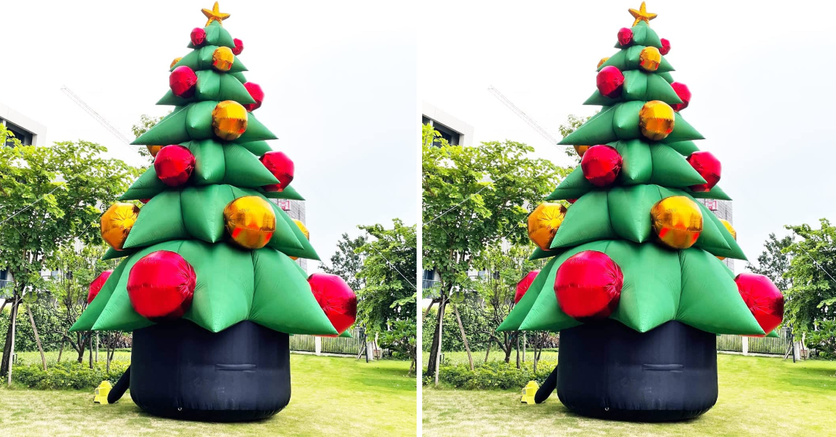You Can Get a 26 Foot Inflatable Christmas Tree You Can Put in Your Yard for The Holidays