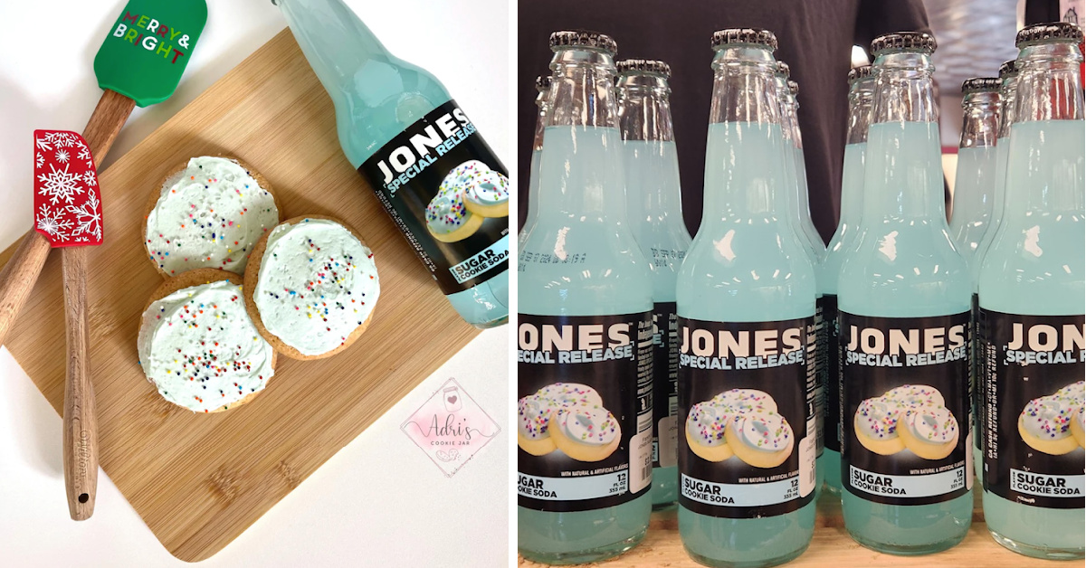 Jones Soda Is Bringing Out A Sugar Cookie Flavored Soda Just In Time For The Holidays