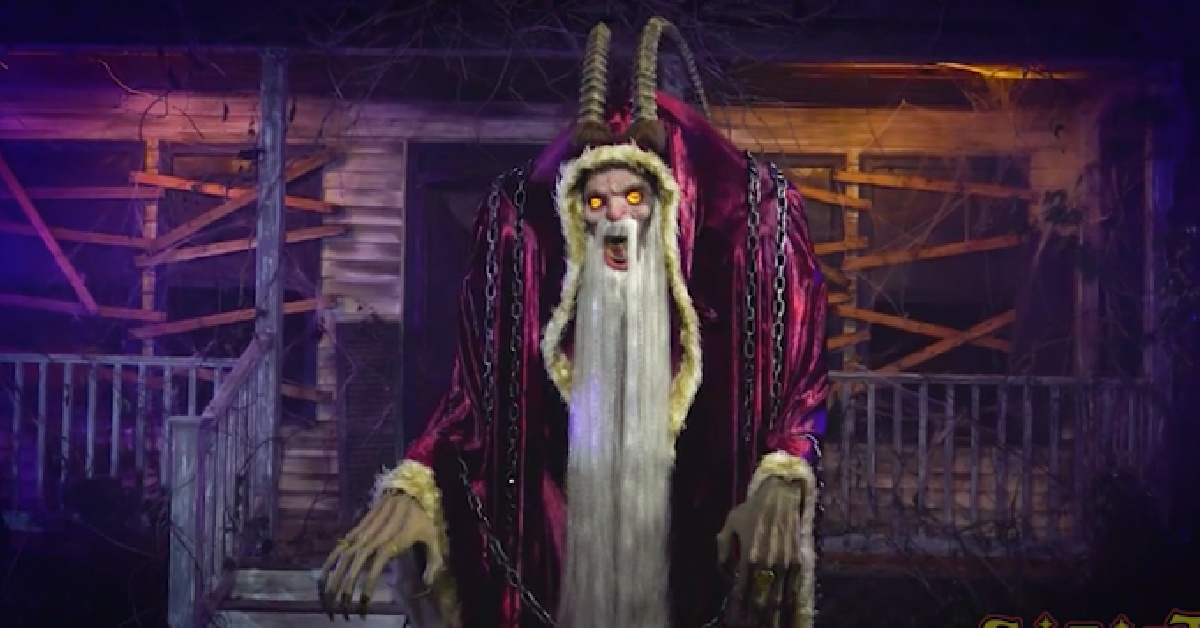 You Can Get A Life Size Animatronic Krampus That Will Put A Little Terror In Your Holiday Season