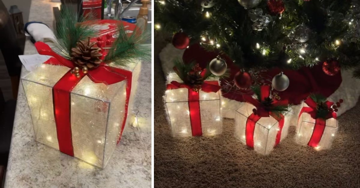 These Lighted Gift Boxes Will Bring A Bit of Magic Into Your Home for The Holidays