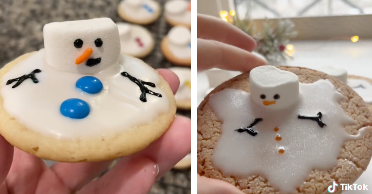 Move Over Chocolate Chip, Melted Snowman Cookies Are the Cutest Cookies to Bake for Christmas