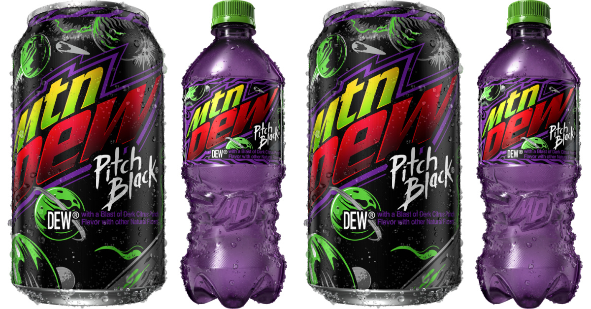 MTN DEW Pitch Black is Making A Comeback and I Am So Excited