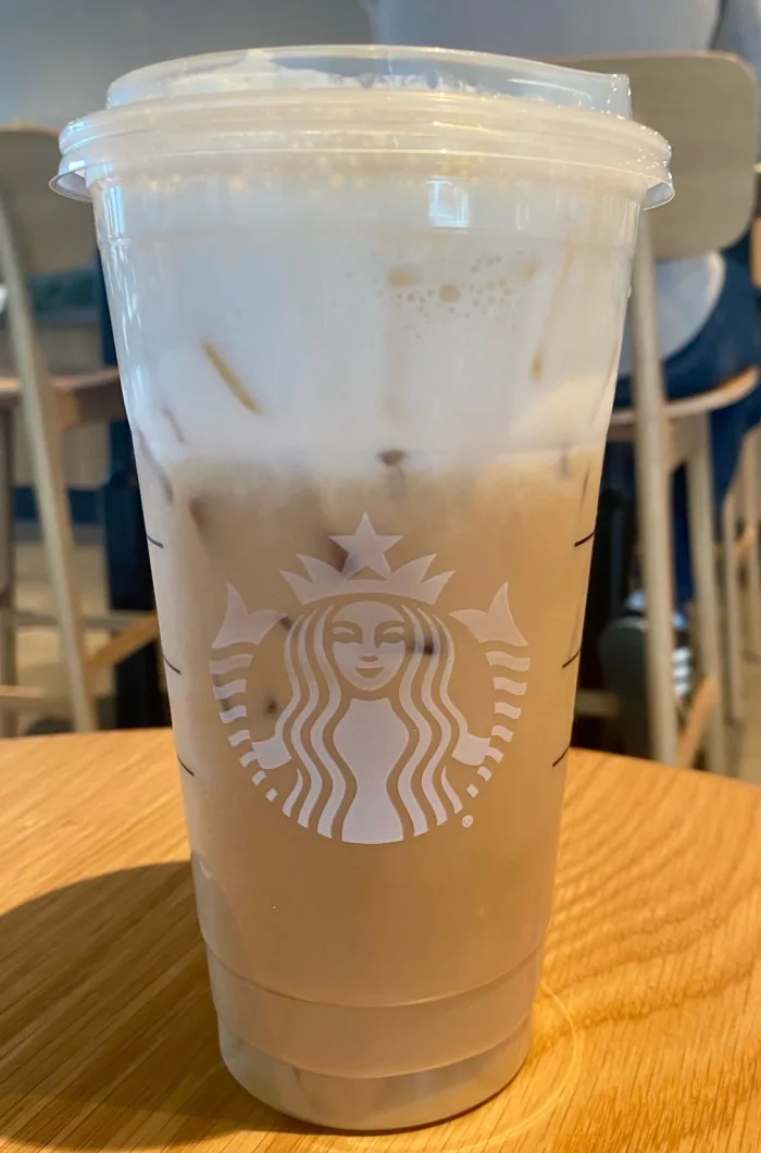 This Peppermint Sweet Cream Cold Brew Off The Starbucks Secret