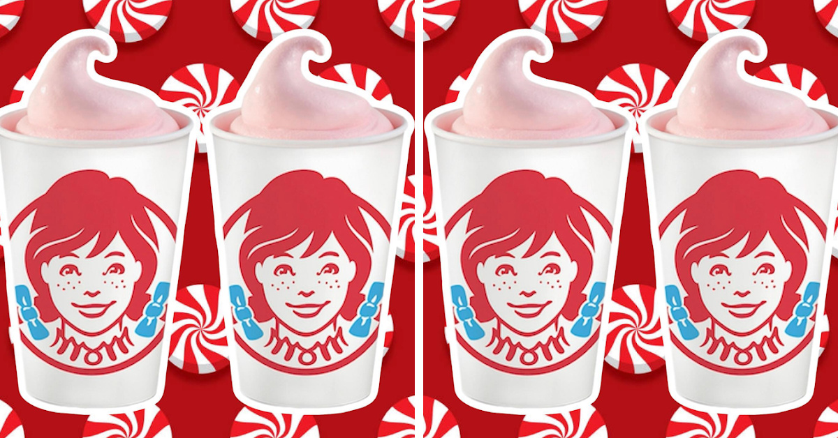 Wendy’s Is Replacing Their Strawberry Frosty With A Peppermint Frosty Just In Time For The Holidays