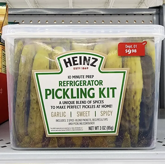 Spicy pickle kit