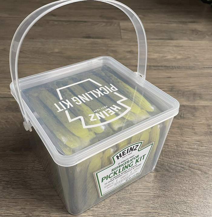 Heinz Refrigerator Pickling Kit from Walmart, By The Pickled Guy