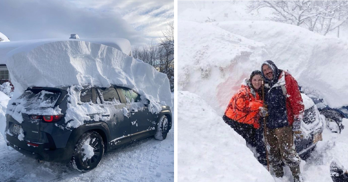 A Historic Snowstorm Has Slammed New York With More Than 6 Feet Of Snow In The Last 48 Hours