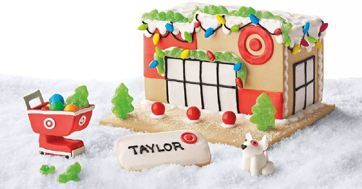 Move Over Gingerbread Houses, You Can Now Build A Target Store Out of Sugar Cookies for Christmas