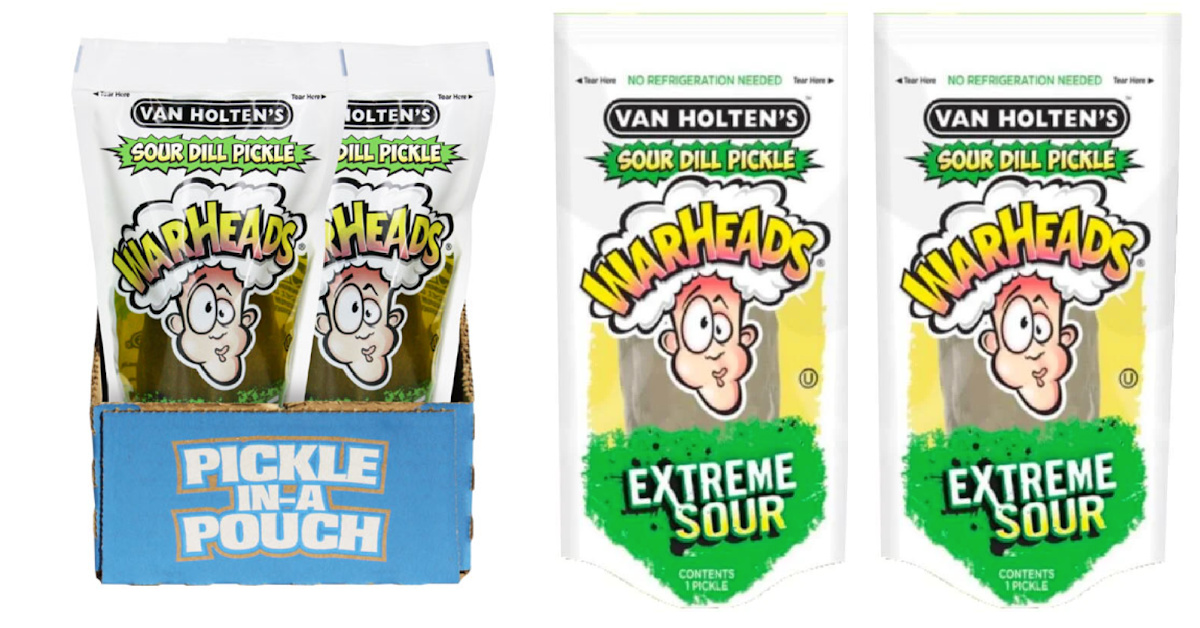 Warheads Sour Dill Pickles Exist So Get Ready to Pucker Up