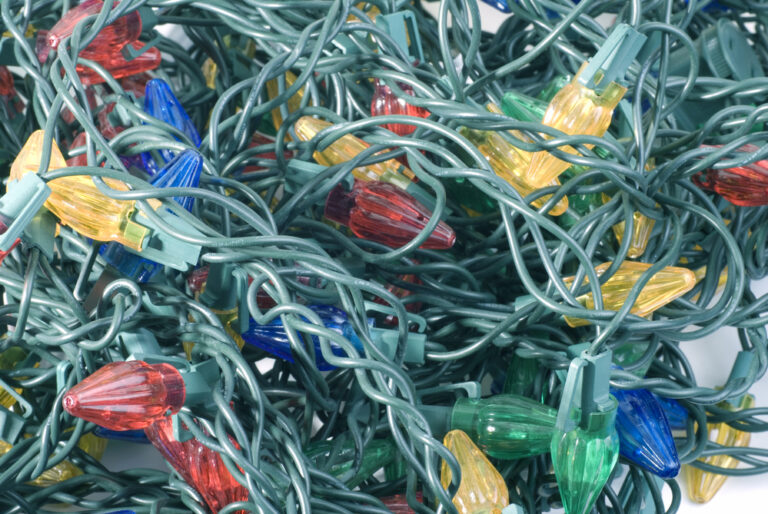 You Can Recycle Your Old or Broken Christmas Lights at Home Depot. Here