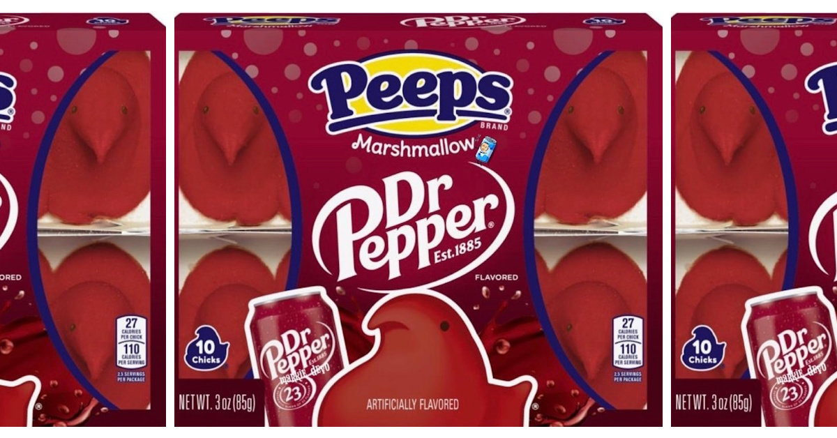 Dr. Pepper Peeps Exist And You Have To Try It