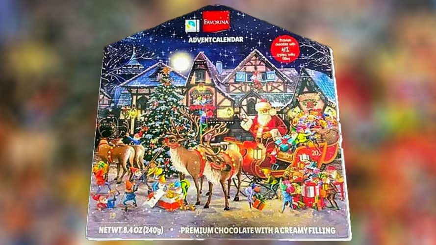 Lidl Issues Recall of Chocolate Advent Calendars Due to Salmonella Concerns