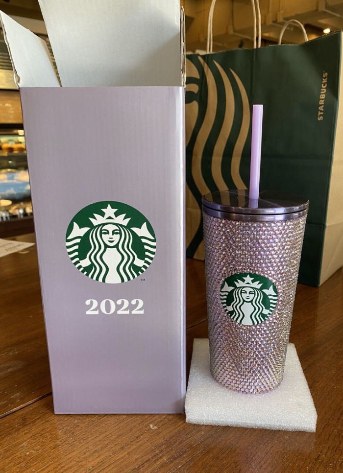 Starbucks Purple Rhinestones Cups (Price include shipping) – akwonderland