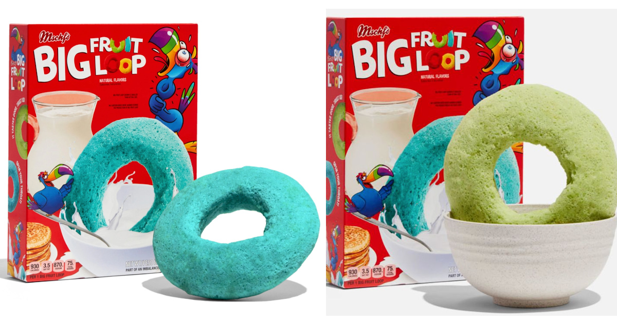You Can Get A Giant Fruit Loop That is A Half-Pound of Fruit Loop Action