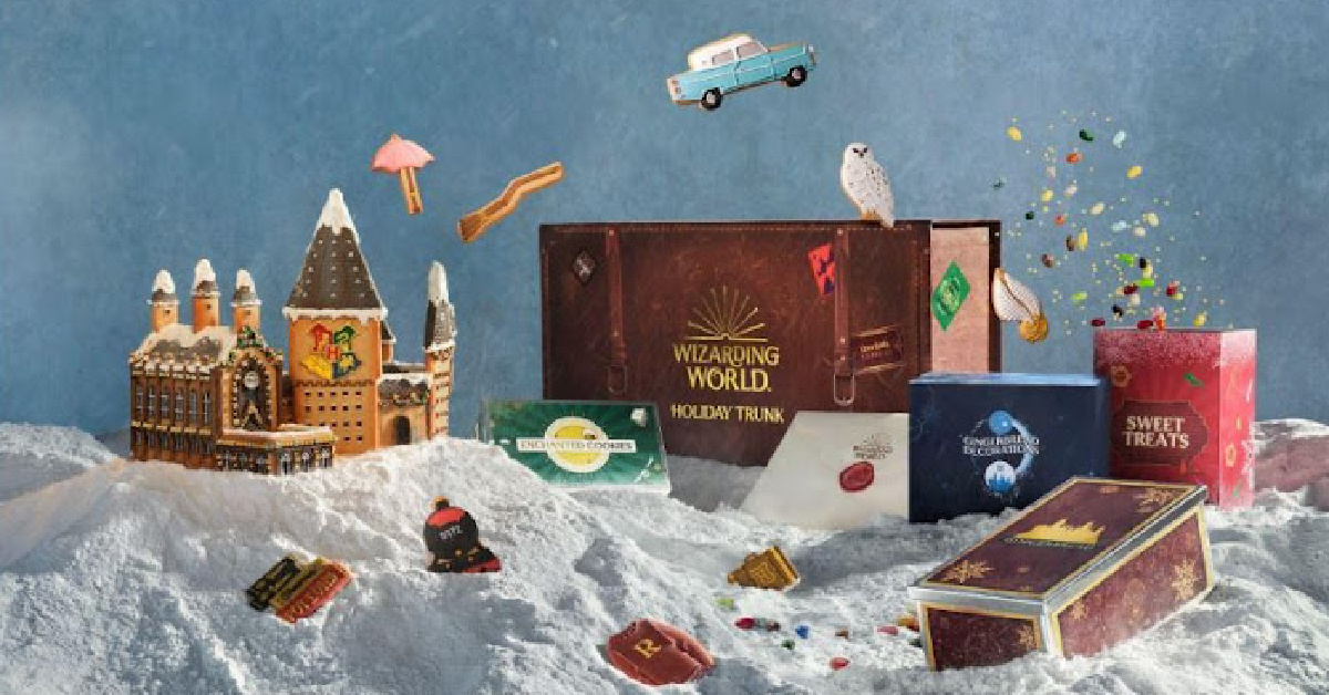 A Limited Edition Harry Potter Trunk Full Of Wizarding Goodies Is Dropping Just In Time For The Holidays￼￼