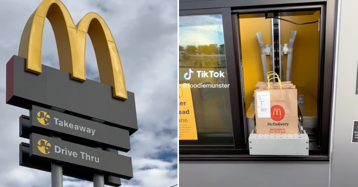 This McDonald’s Is Testing a New Drive-Thru System Where a Robot Will Hand You Your Food Order