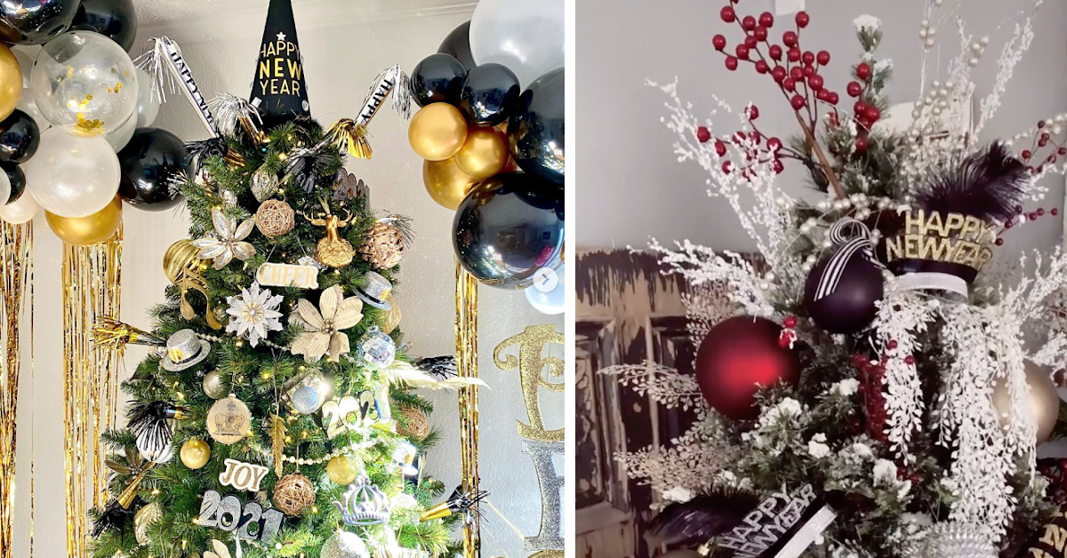 Move Over Christmas Trees, New Year’s Trees Are The Hot New Trend, And I’m Totally Down With It
