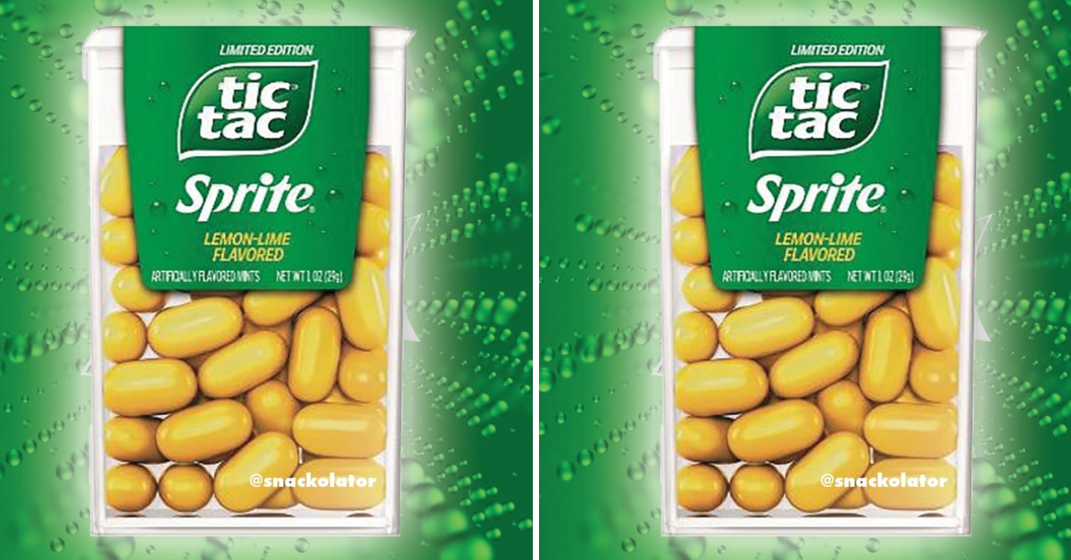 Tic Tac Is Releasing Sprite Flavored Mints and I’m Giddy About It