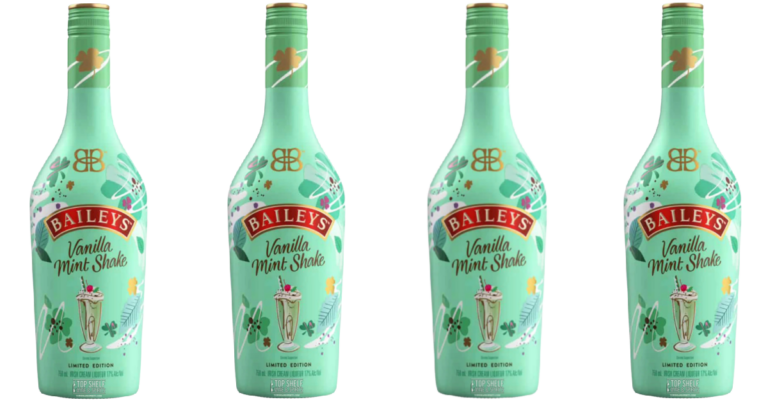 Baileys Just Released a Vanilla Mint Shake Liqueur That Can Be Poured Over Ice Cream for a Boozy Dessert