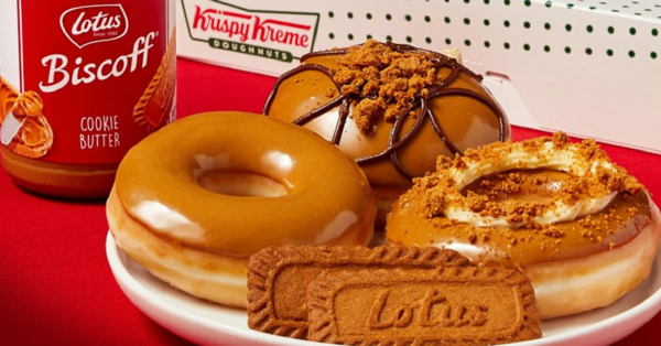 Krispy Kreme Releases Doughnuts That Taste Like Biscoff Cookies and I’m On My Way