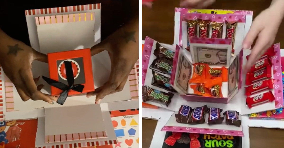 Here’s How To Make The Viral Gift Explosion Boxes That Are Perfect For Valentine’s Day