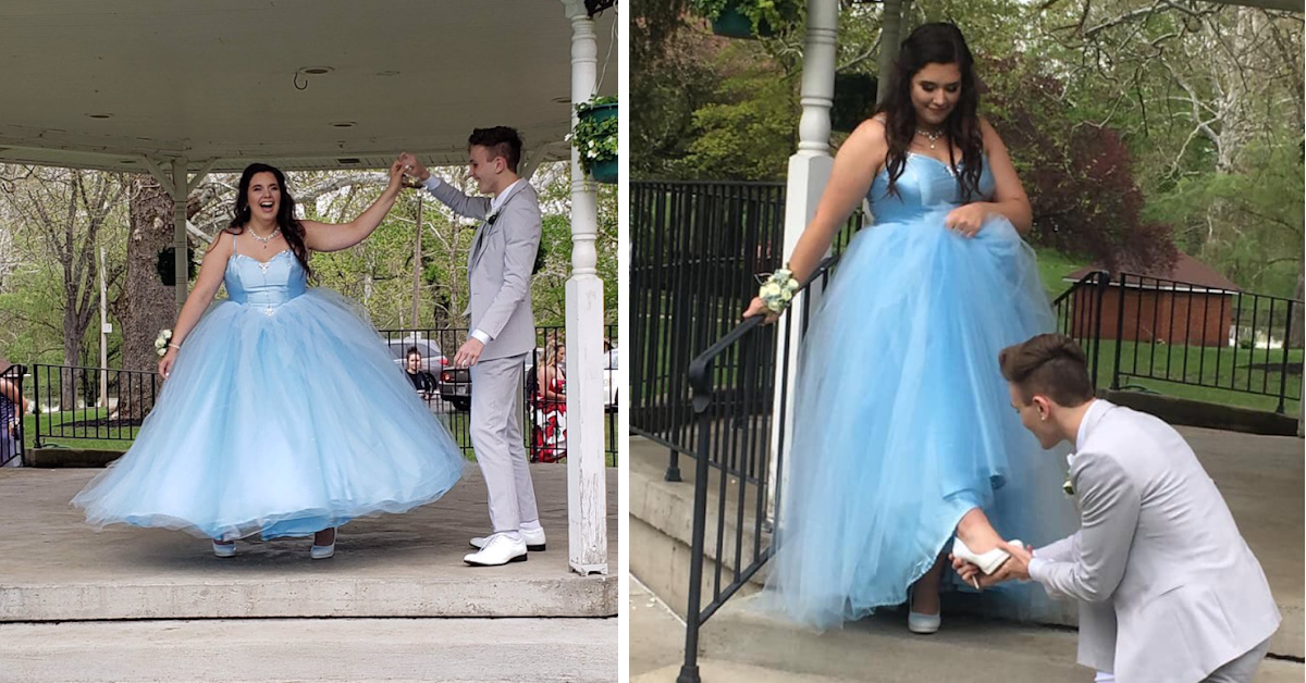 This Teen Sewed A Prom Dress From Scratch For His Date Who Couldn’t Afford A Dress And It’s Gorgeous