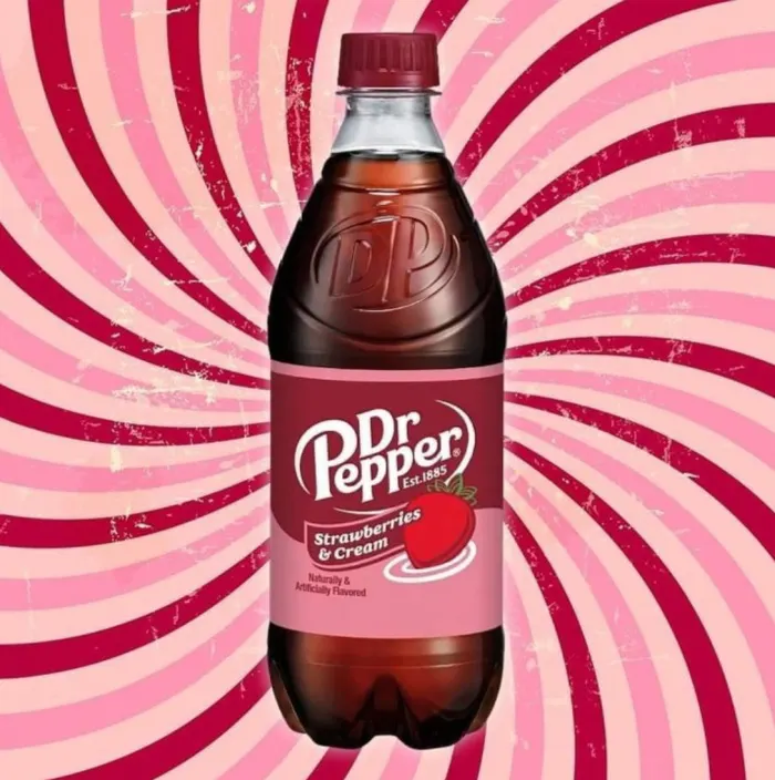 Dr. Pepper Adds a New Permanent Flavor: Strawberries and Cream