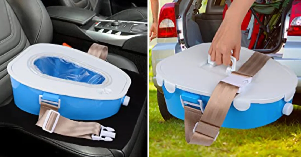 You Can Now Get A Portable Car Toilet and I Have So Many Questions