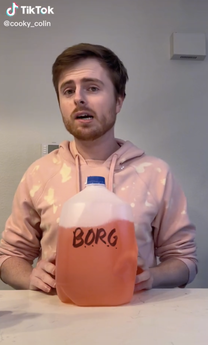 What is a borg? The water jug drink college kids are making viral on  TikTok, explained