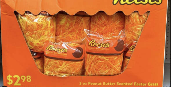 Walmart is Selling $3 Reese’s Easter Grass That Smells Like Reese’s Peanut Butter Cups