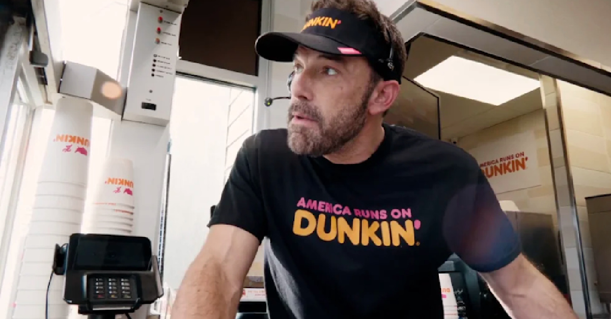 Ben Affleck’s Dunkin’ Outtakes Are Better Than The Actual Commercial Itself