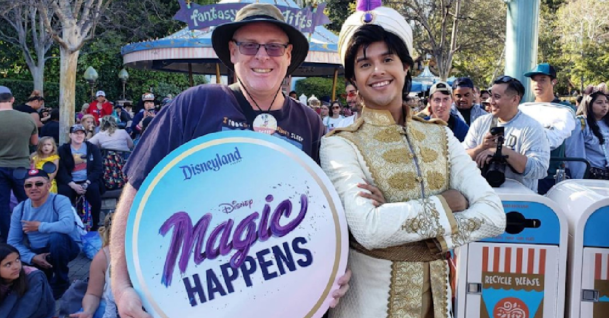 This Disney Fan Just Hit 2,995 Consecutive Visits To Disneyland And He’s My Hero
