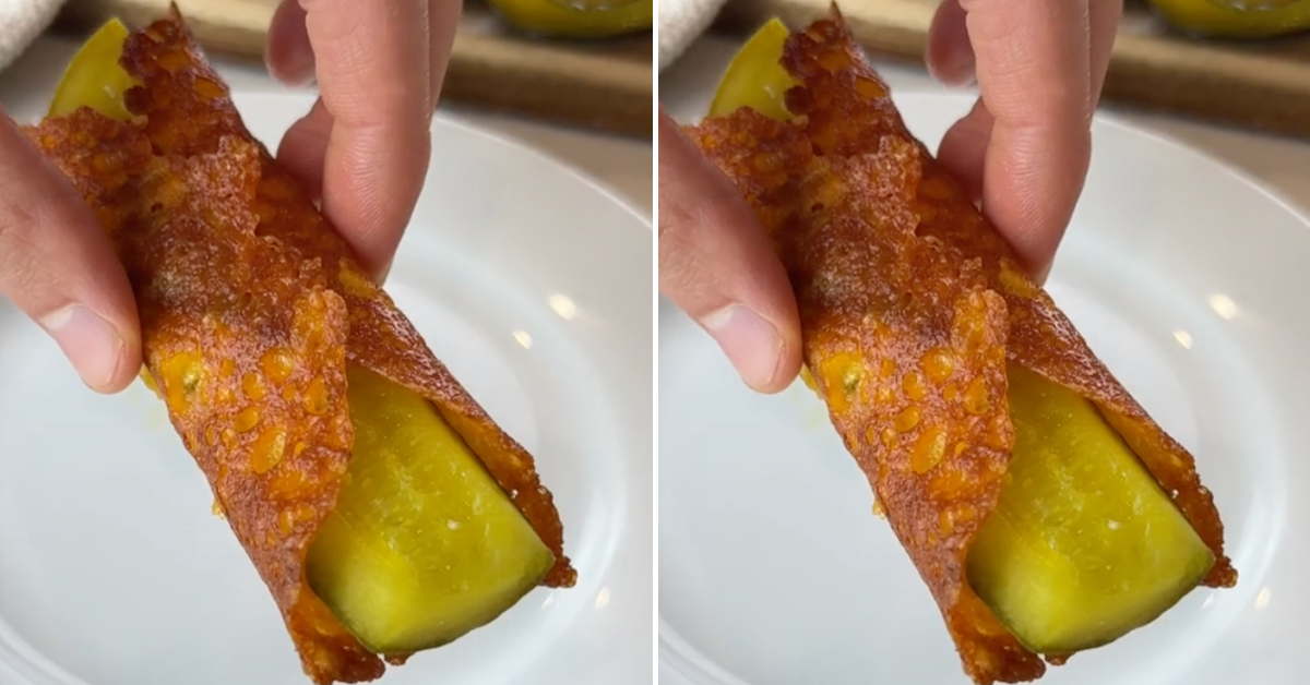 Fried Cheese Pickles Are the Next Hottest Food Trend and It Sounds Deliciously Crunchy