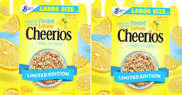 Frosted Lemon Cheerios Are Here to Brighten Your Morning Bowl of Cereal