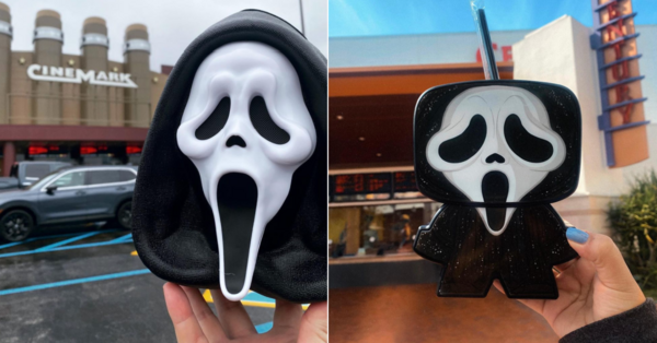 Movie Theaters Are Now Selling Ghostface Popcorn Buckets and Soft Drinks for The New Scream Movie