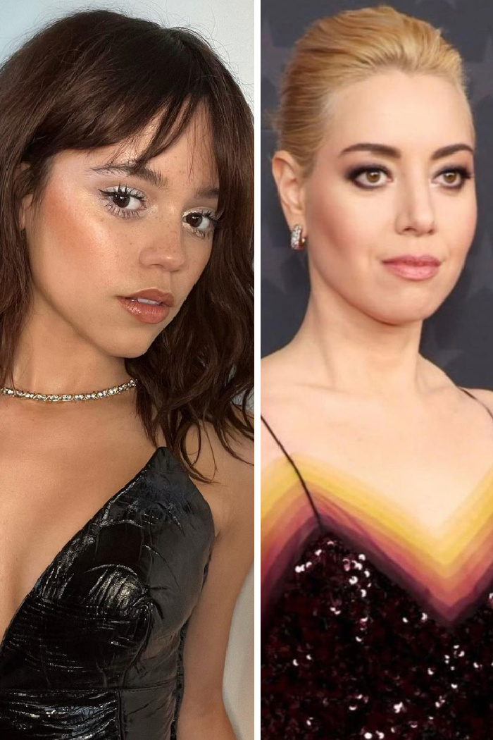 Jenna Ortega And Aubrey Plaza Prove They Really Are Deadpan Twins, And It's  Hilarious